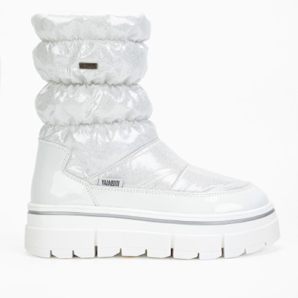 Valmenti Abriana Kadın Beyaz parıltı Deri & Tekstil Kar Botu Valmenti Abriana Kadın Beyaz parıltı Deri & Tekstil Kar Botu