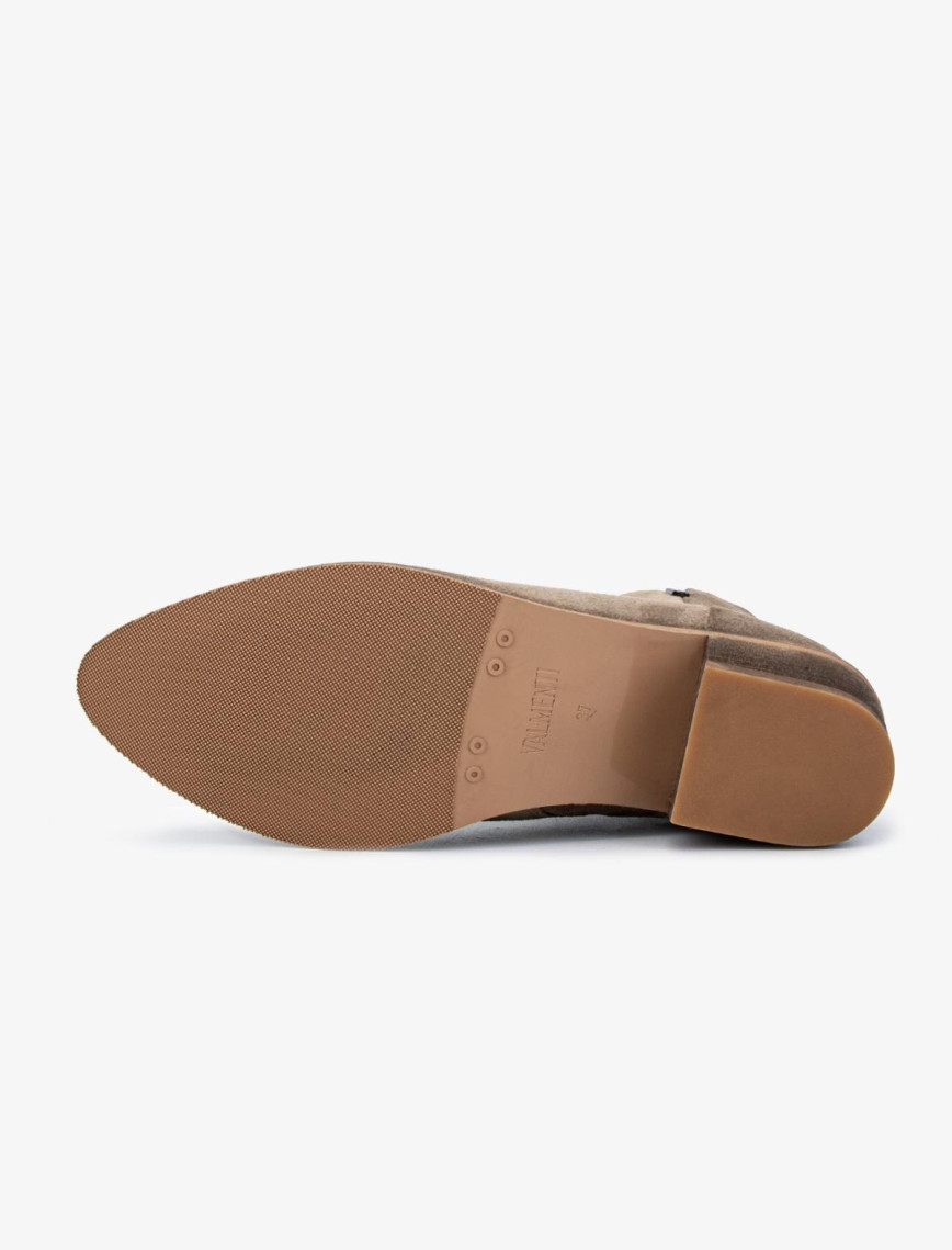 Valmenti Kadın Hakiki Deri Vizon Topuklu Bot Valmenti Kadın Hakiki Deri Vizon Topuklu Bot