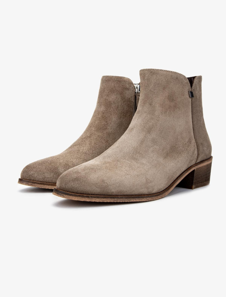 Valmenti Kadın Hakiki Deri Vizon Topuklu Bot Valmenti Kadın Hakiki Deri Vizon Topuklu Bot