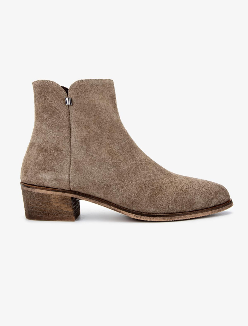 Valmenti Kadın Hakiki Deri Vizon Topuklu Bot Valmenti Kadın Hakiki Deri Vizon Topuklu Bot