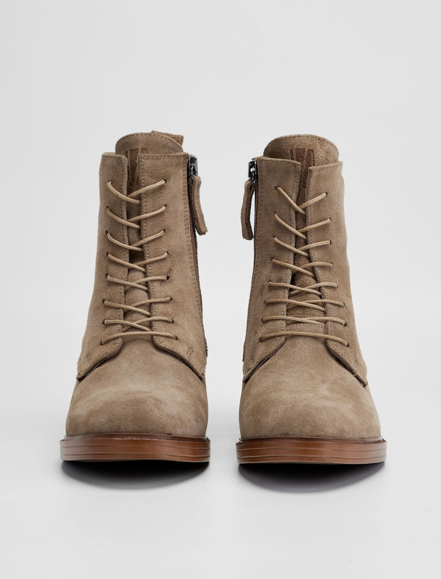 Valmenti Regulus Kadın Yeşil Süet Hakiki Deri Casual Bot