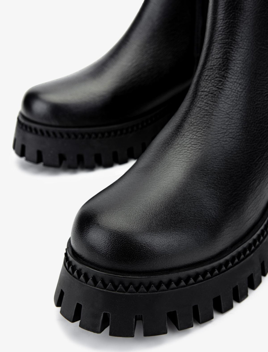 Valmenti Kadın Hakiki Deri Siyah Floter Casual Bot Valmenti Kadın Hakiki Deri Siyah Floter Casual Bot