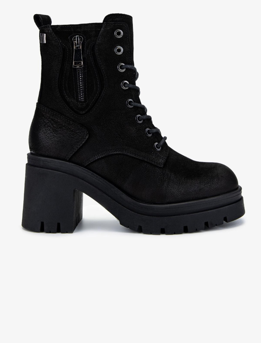 Valmenti Kadın Hakiki Deri Siyah Nubuk Casual Bot Valmenti Kadın Hakiki Deri Siyah Nubuk Casual Bot