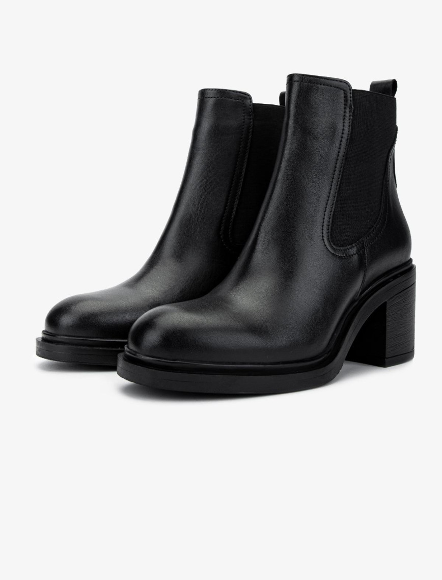 Valmenti Kadın Hakiki Deri Siyah Deri Casual Bot Valmenti Kadın Hakiki Deri Siyah Deri Casual Bot