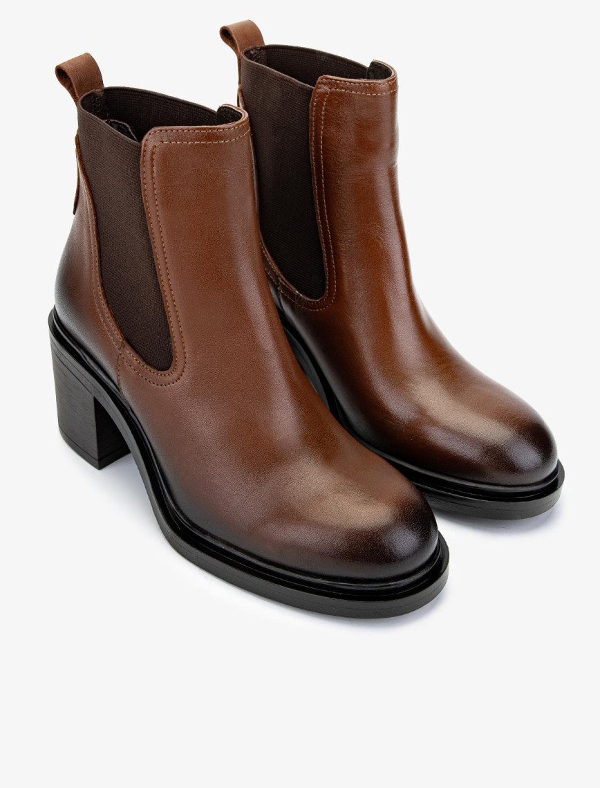 Valmenti Kadın Hakiki Deri Taba Deri Casual Bot Valmenti Kadın Hakiki Deri Taba Deri Casual Bot