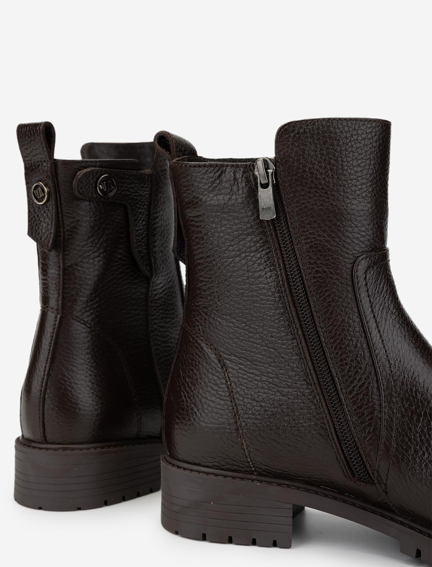 Valmenti Kadın Kahverengi Düz Bot Valmenti Kadın Kahverengi Düz Bot