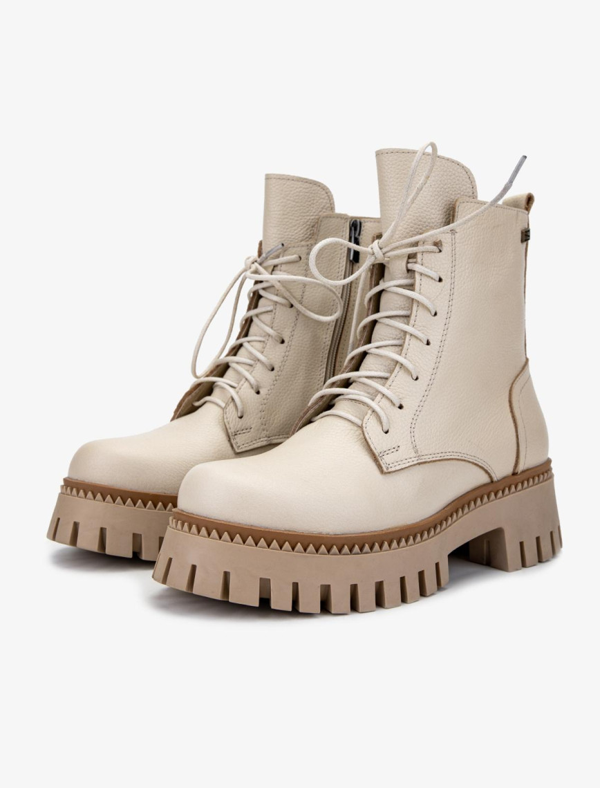 Valmenti Kadın Hakiki Deri Bej Casual Bot Valmenti Kadın Hakiki Deri Bej Casual Bot