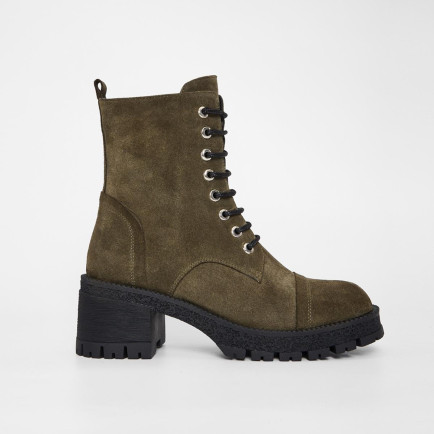 Valmenti Kadın Haki Süet Hakiki Deri Casual Bot Valmenti Kadın Haki Süet Hakiki Deri Casual Bot