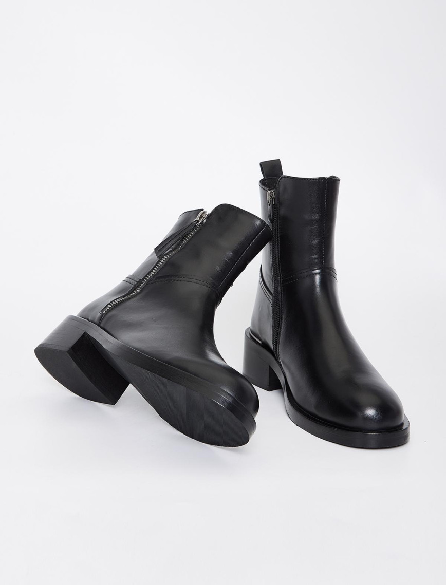 Valmenti Lyrion Kadın Siyah Hakiki Deri Casual Bot Valmenti Lyrion Kadın Siyah Hakiki Deri Casual Bot