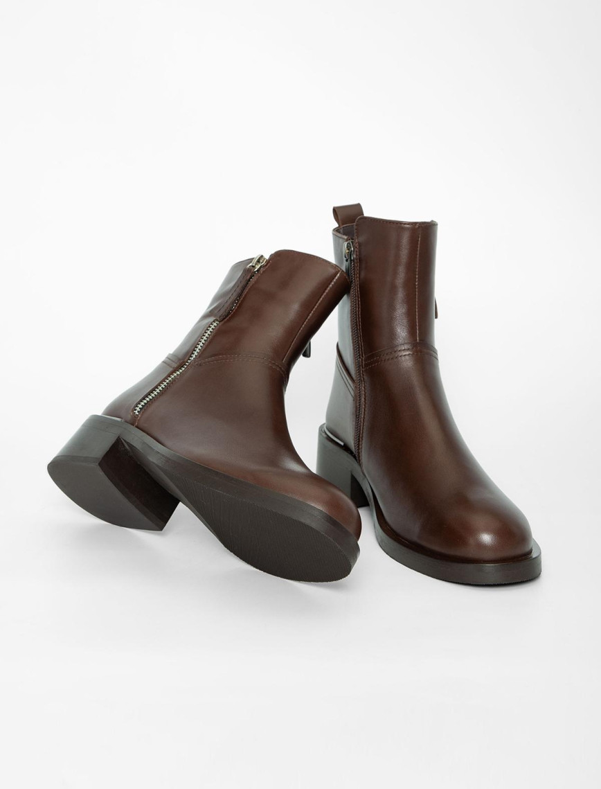 Valmenti Lyrion Kadın Kahve DR Hakiki Deri Casual Bot Valmenti Lyrion Kadın Kahve DR Hakiki Deri Casual Bot