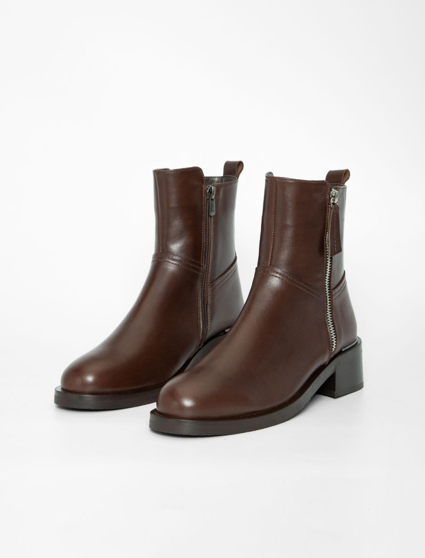 Valmenti Lyrion Kadın Kahve DR Hakiki Deri Casual Bot Valmenti Lyrion Kadın Kahve DR Hakiki Deri Casual Bot