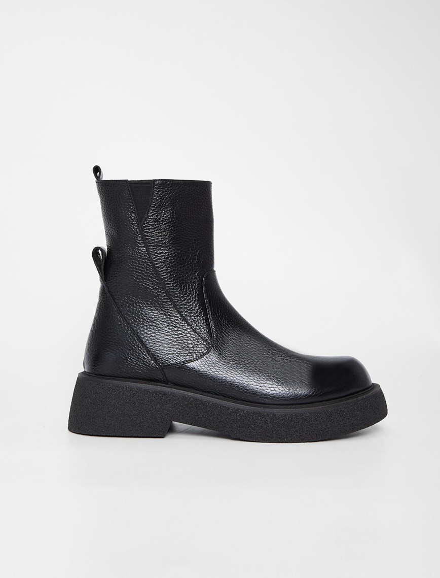 Valmenti Kadın Siyah Floter Hakiki Deri Casual Bot Valmenti Kadın Siyah Floter Hakiki Deri Casual Bot