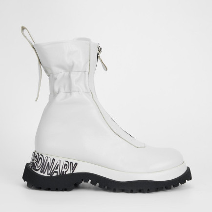 Valmenti Orıonex Kadın Beyaz Hakiki Deri Casual Bot