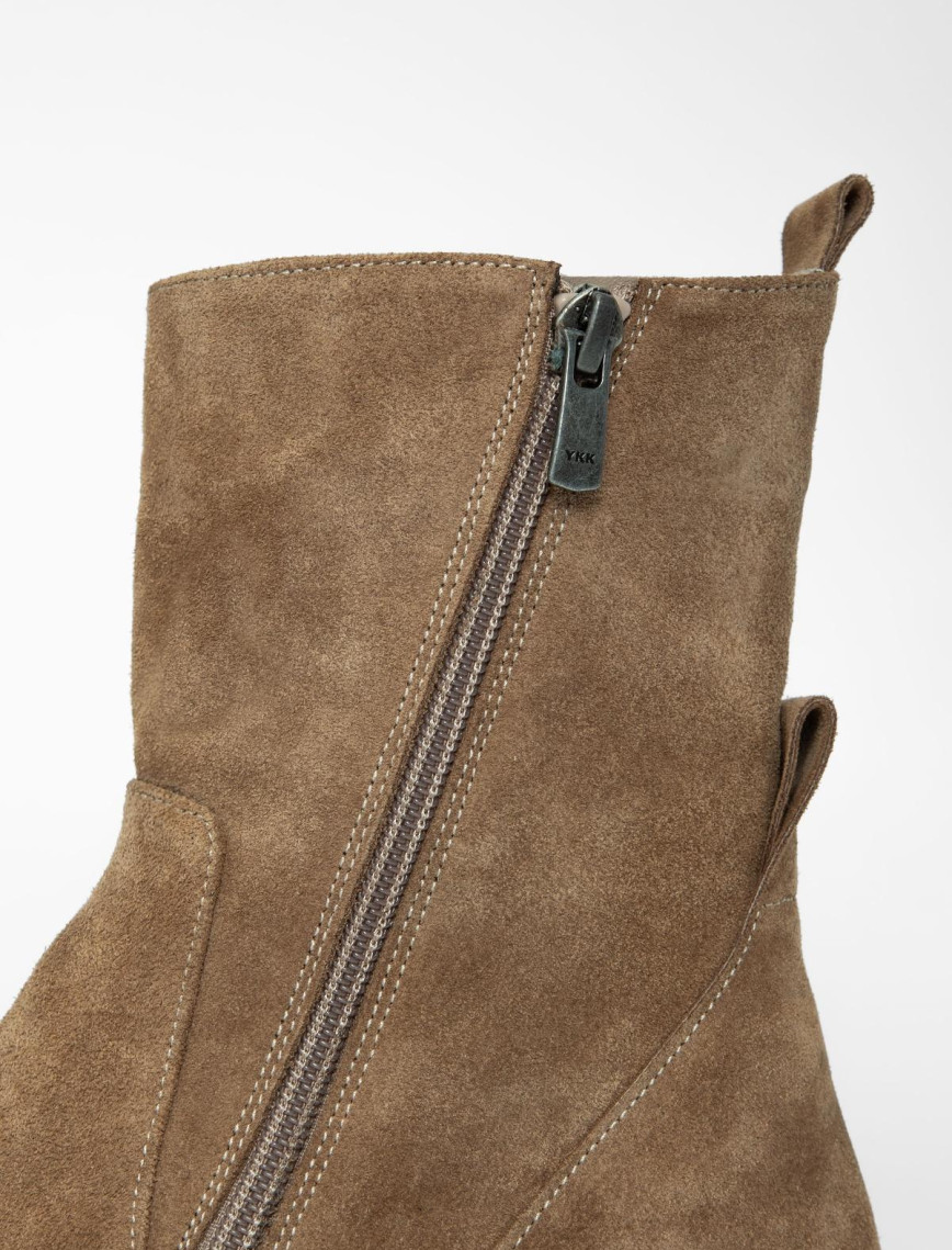 Valmenti Kadın Vizon Süet Hakiki Deri Casual Bot Valmenti Kadın Vizon Süet Hakiki Deri Casual Bot