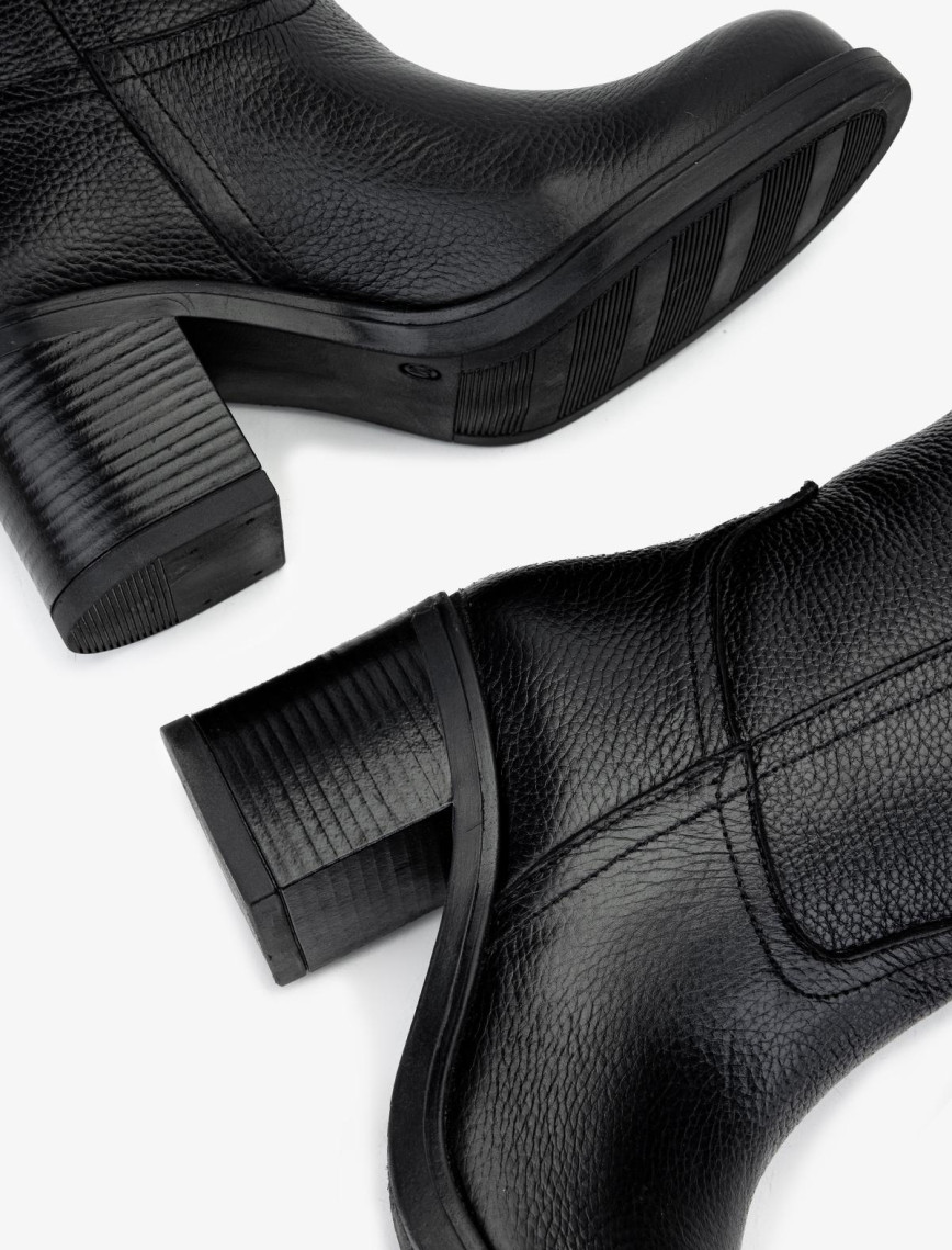 Valmenti Kadın Hakiki Deri Siyah Floter Casual Bot