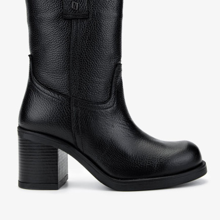 Valmenti Kadın Hakiki Deri Siyah Floter Casual Bot