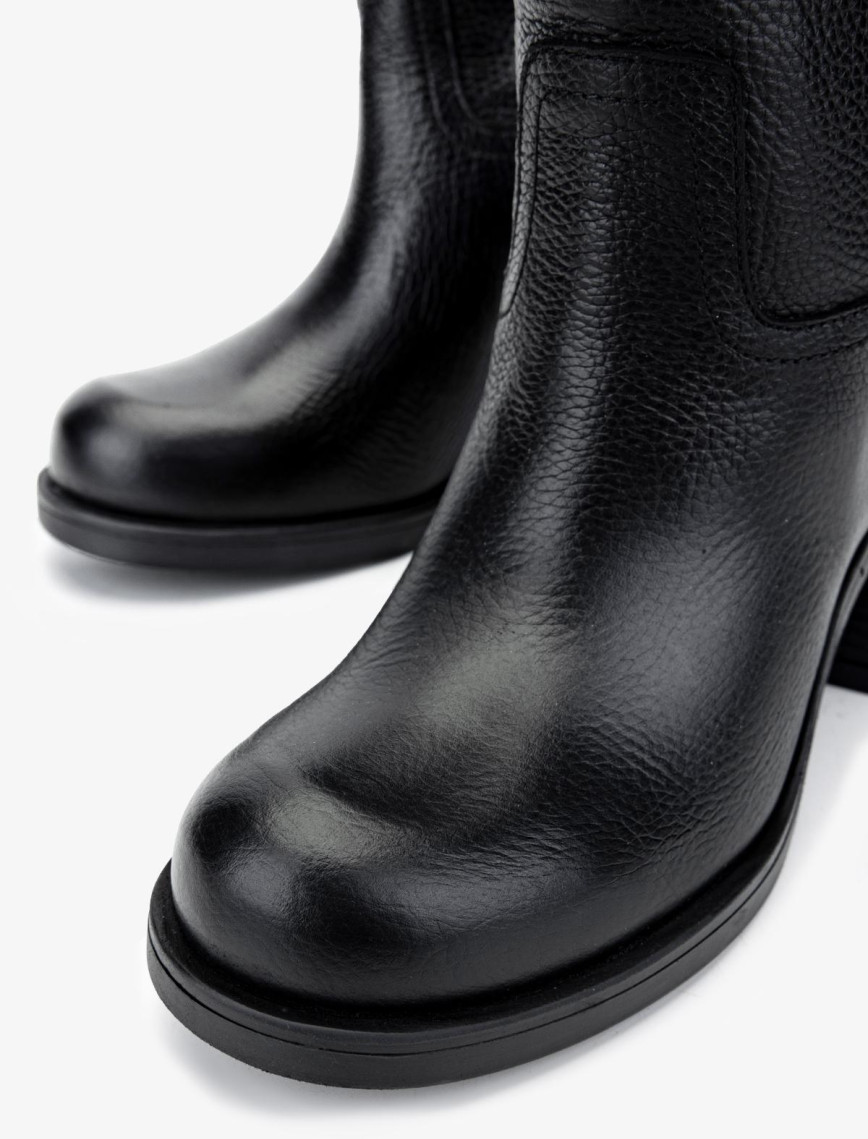 Valmenti Kadın Hakiki Deri Siyah Floter Casual Bot