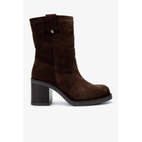 Valmenti Kadın Hakiki Deri Kahverengi Süet Casual Bot