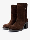 Valmenti Kadın Hakiki Deri Kahverengi Süet Casual Bot