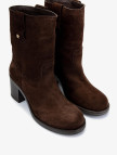 Valmenti Kadın Hakiki Deri Kahverengi Süet Casual Bot