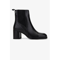 Valmenti Kadın Hakiki Deri Siyah Deri Casual Bot