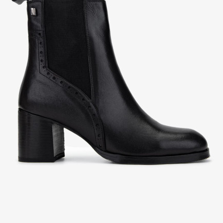 Valmenti Kadın Hakiki Deri Siyah Deri Casual Bot