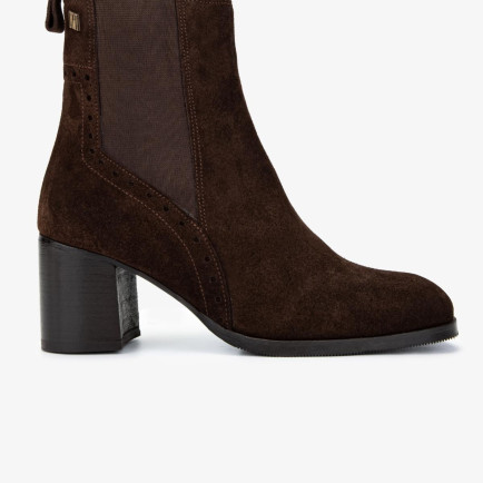 Valmenti Kadın Hakiki Deri Kahverengi Süet Casual Bot