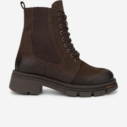 Valmenti Kadın Hakiki Deri Kahverengi Nubuk Casual Bot Valmenti Kadın Hakiki Deri Kahverengi Nubuk Casual Bot