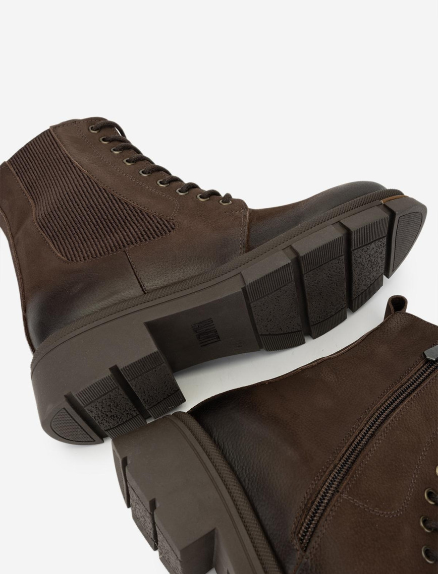 Valmenti Kadın Hakiki Deri Kahverengi Nubuk Casual Bot Valmenti Kadın Hakiki Deri Kahverengi Nubuk Casual Bot