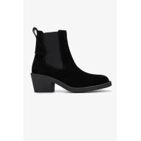 Valmenti Kadın Hakiki Deri Siyah Süet Casual Bot Valmenti Kadın Hakiki Deri Siyah Süet Casual Bot