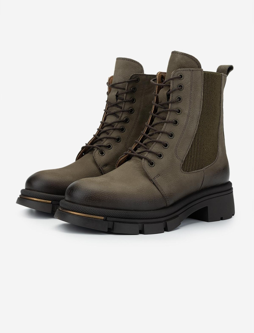 Valmenti Kadın Hakiki Deri Yeşil Casual Bot Valmenti Kadın Hakiki Deri Yeşil Casual Bot