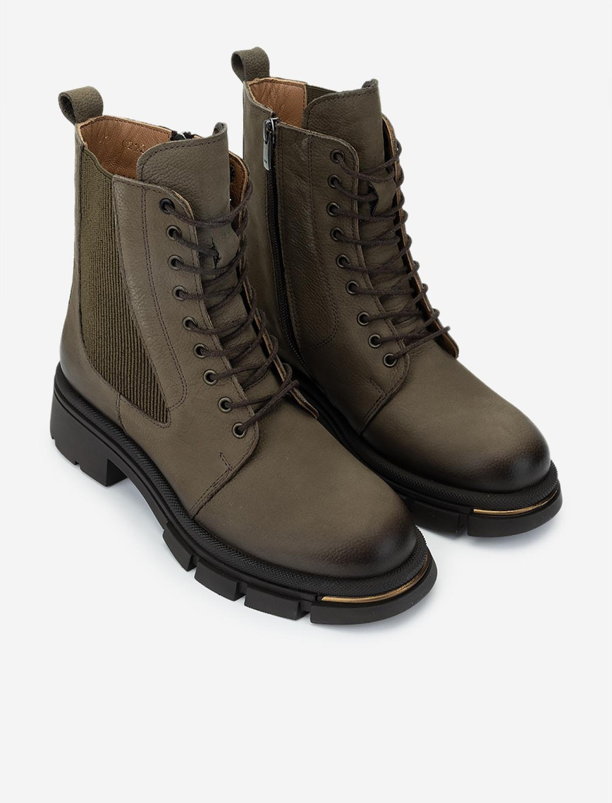 Valmenti Kadın Hakiki Deri Yeşil Casual Bot Valmenti Kadın Hakiki Deri Yeşil Casual Bot