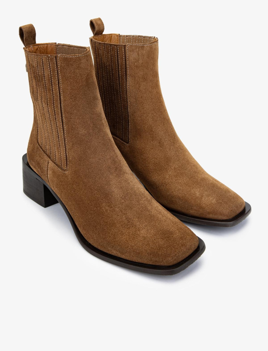 Valmenti Kadın Hakiki Deri Tütün Süet Casual Bot Valmenti Kadın Hakiki Deri Tütün Süet Casual Bot