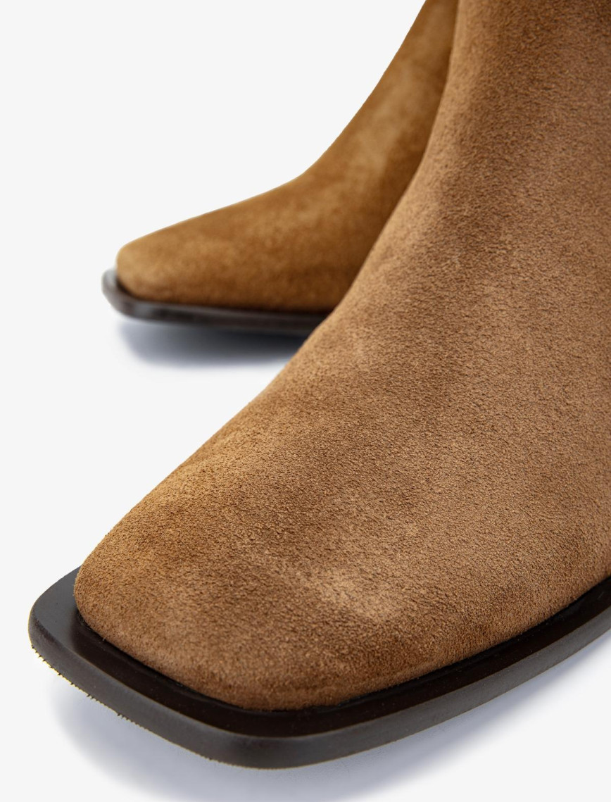 Valmenti Kadın Hakiki Deri Tütün Süet Casual Bot Valmenti Kadın Hakiki Deri Tütün Süet Casual Bot