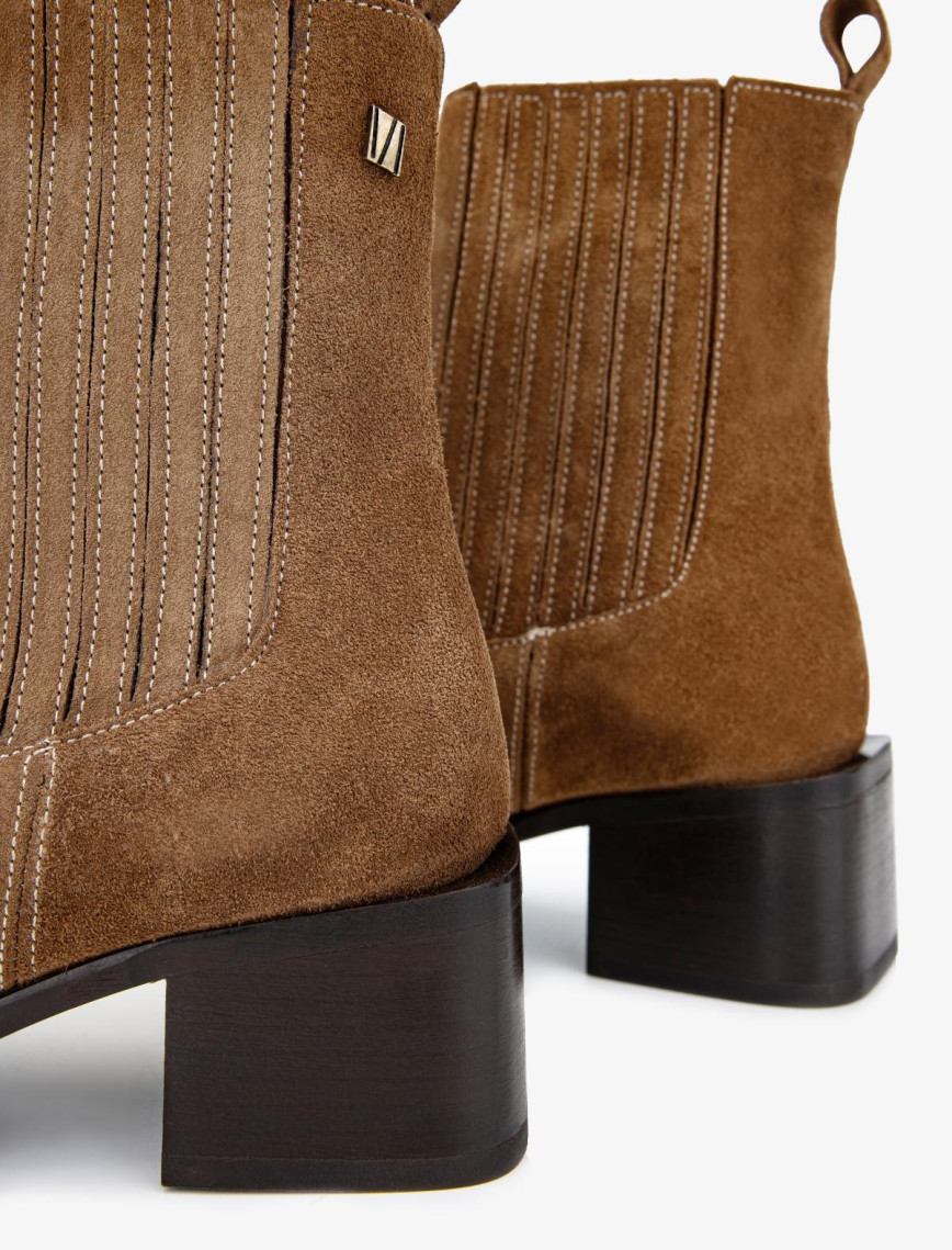 Valmenti Kadın Hakiki Deri Tütün Süet Casual Bot Valmenti Kadın Hakiki Deri Tütün Süet Casual Bot