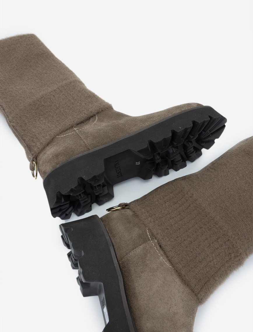 Valmenti Kadın . Vizon Süet Casual Bot Valmenti Kadın . Vizon Süet Casual Bot