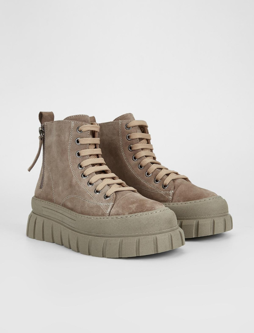 Valmenti Kadın Vizon Süet Hakiki Deri Casual Bot Valmenti Kadın Vizon Süet Hakiki Deri Casual Bot