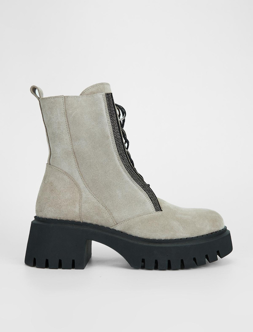 Valmenti Kadın Bej Süet Hakiki Deri Casual Bot Valmenti Kadın Bej Süet Hakiki Deri Casual Bot