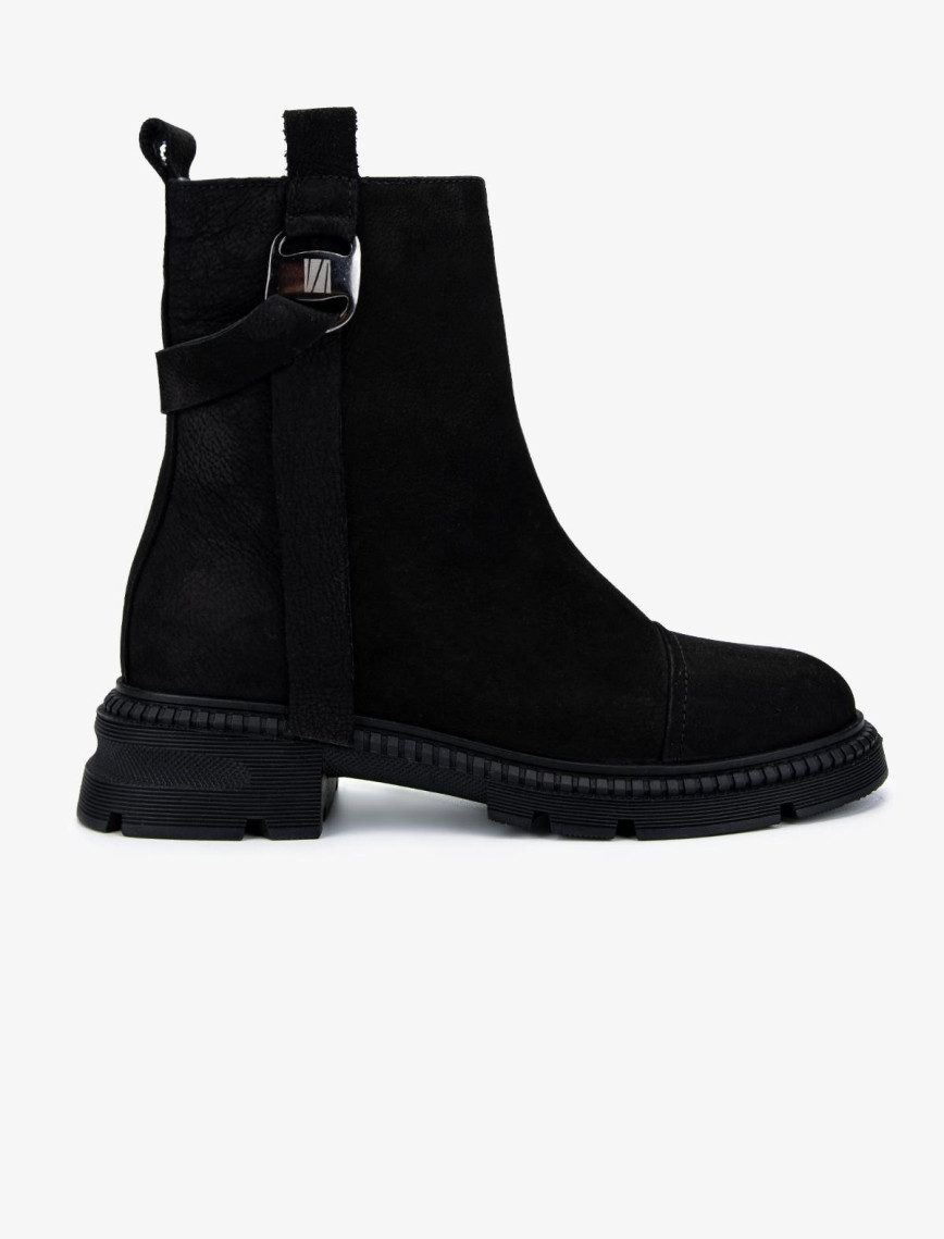 Valmenti Kadın . Siyah Nubuk Casual Bot Valmenti Kadın . Siyah Nubuk Casual Bot