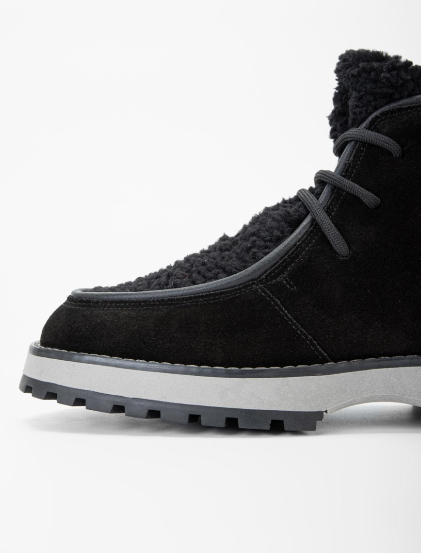 Valmenti Kadın Siyah Süet Hakiki Deri Casual Bot Valmenti Kadın Siyah Süet Hakiki Deri Casual Bot