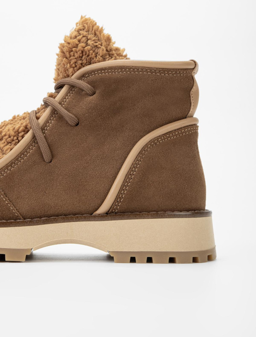 Valmenti Kadın Taba Süet Hakiki Deri Casual Bot Valmenti Kadın Taba Süet Hakiki Deri Casual Bot