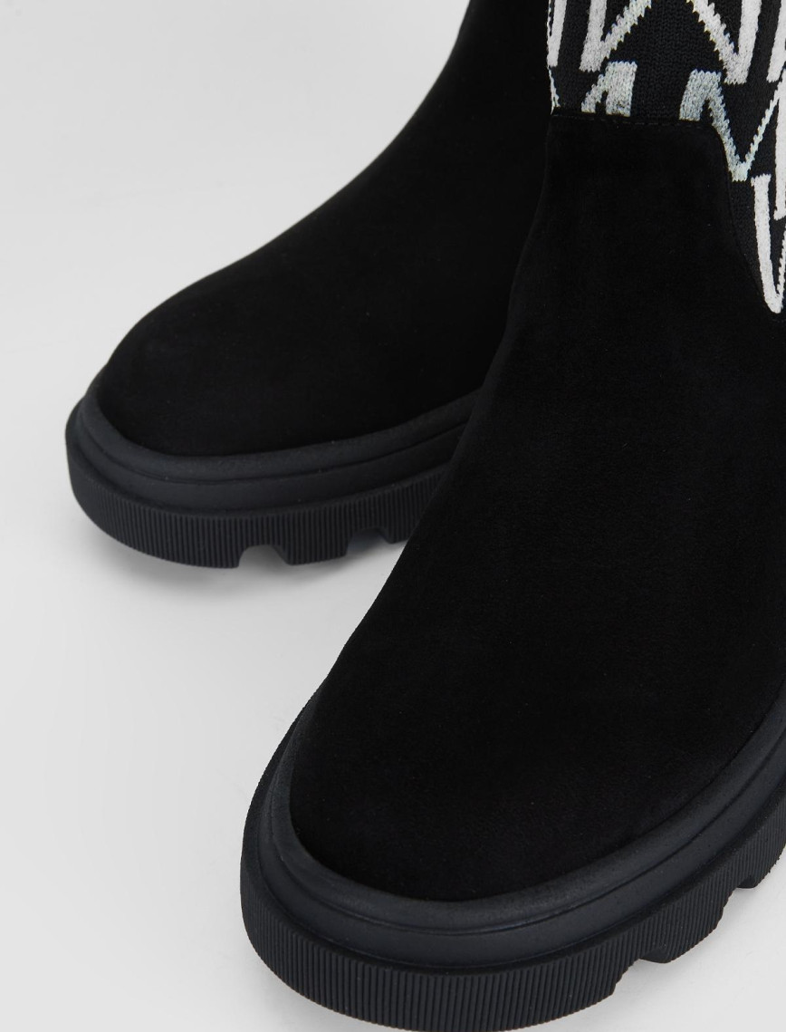 Valmenti Kadın Siyah Süet Hakiki Deri Casual Bot Valmenti Kadın Siyah Süet Hakiki Deri Casual Bot