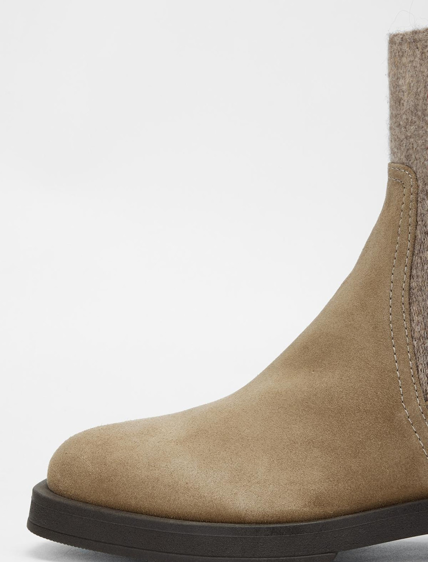 Valmenti Kadın Vizon Süet Hakiki Deri Casual Bot Valmenti Kadın Vizon Süet Hakiki Deri Casual Bot