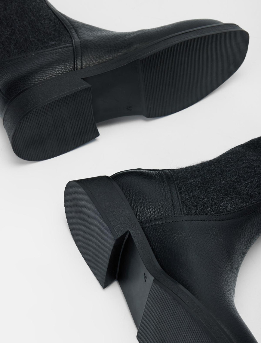 Valmenti Kadın Siyah Floter Hakiki Deri Casual Bot Valmenti Kadın Siyah Floter Hakiki Deri Casual Bot