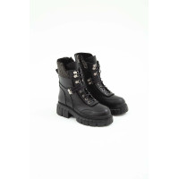 Tamer Tanca Kadın Hakiki Deri Siyah Casual Bot Tamer Tanca Kadın Hakiki Deri Siyah Casual Bot