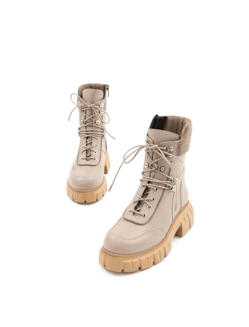 Tamer Tanca Kadın Hakiki Deri Vizon Casual Bot Tamer Tanca Kadın Hakiki Deri Vizon Casual Bot