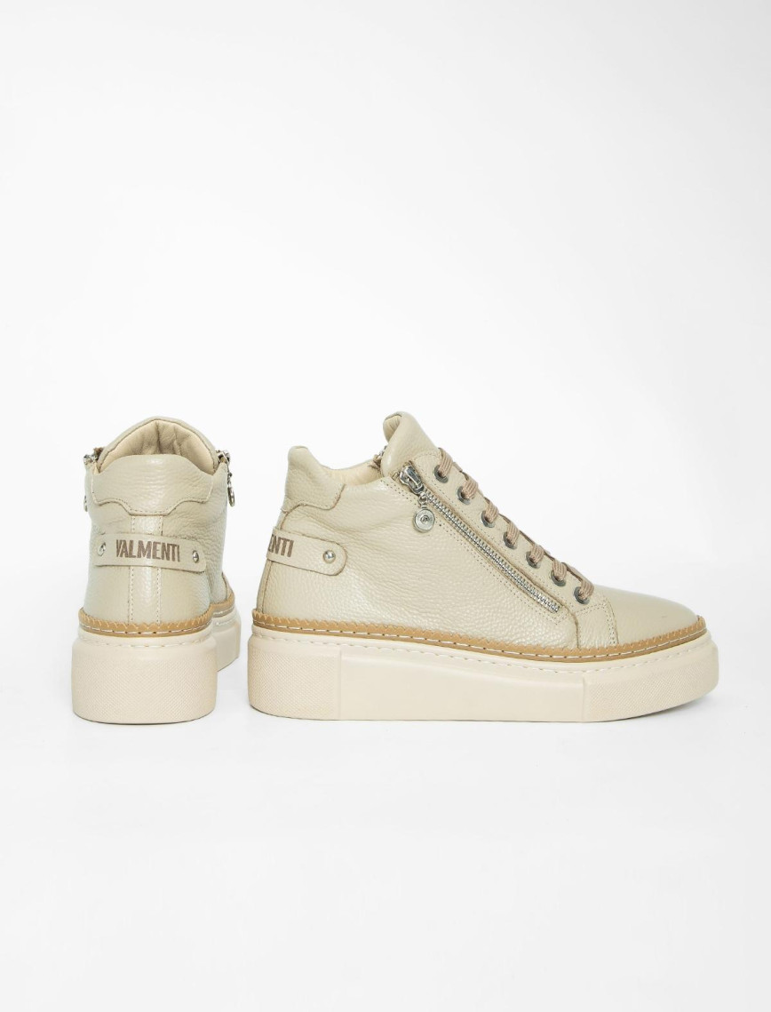 Valmenti Nia Kadın Vizon Floter Hakiki Deri Casual Bot Valmenti Nia Kadın Vizon Floter Hakiki Deri Casual Bot