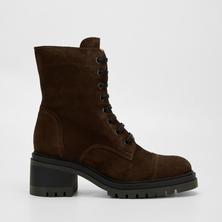 Valmenti Kadın Kahverengi Süet Hakiki Deri Casual Bot