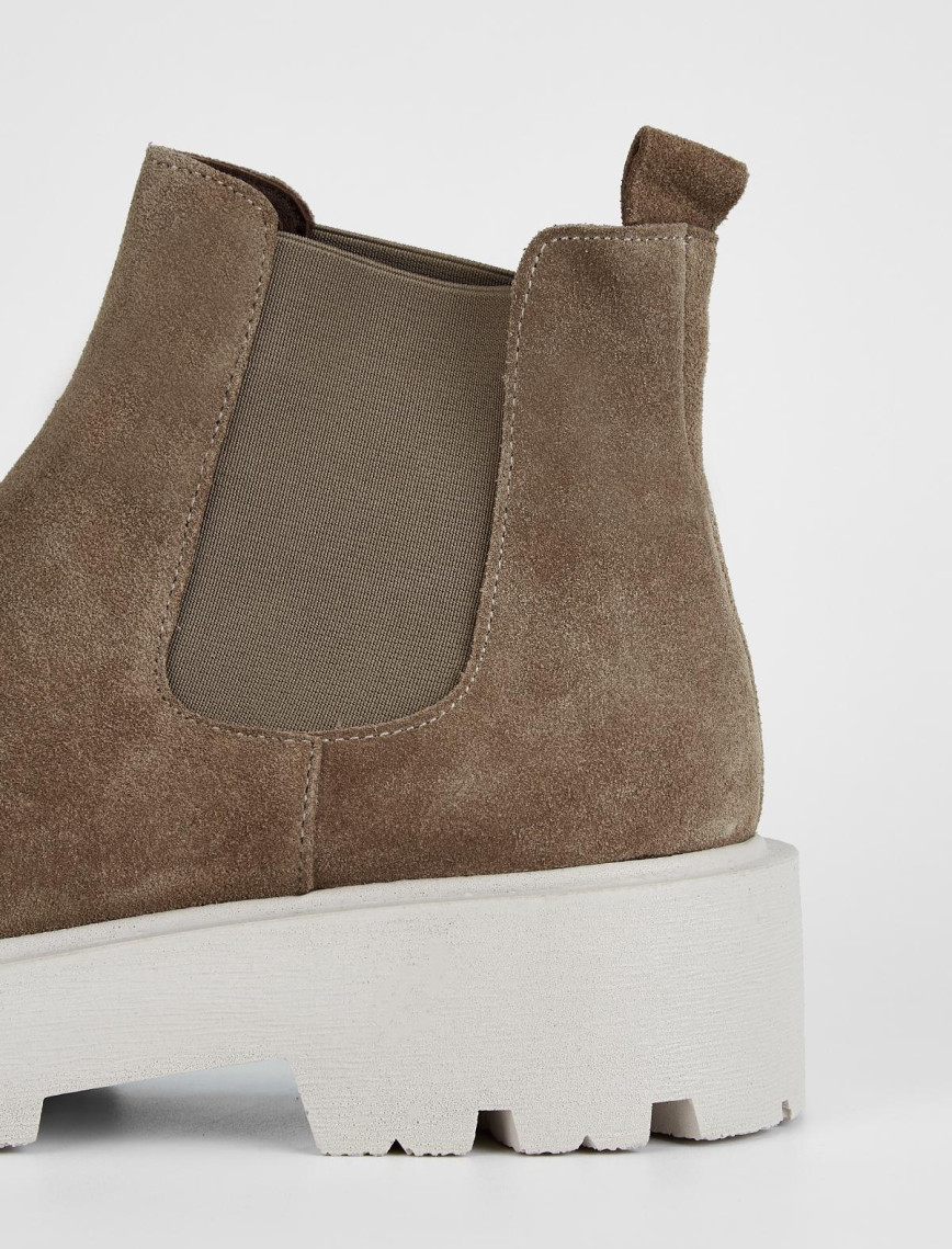 Valmenti Kadın Vizon Süet Hakiki Deri Casual Bot Valmenti Kadın Vizon Süet Hakiki Deri Casual Bot