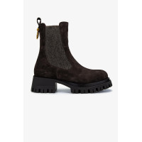 Valmenti Kadın Hakiki Deri Gri Düz Bot Valmenti Kadın Hakiki Deri Gri Düz Bot